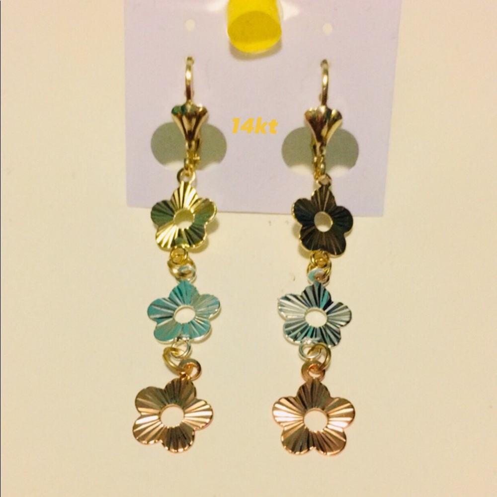 Longerst Earring Brasilian Gold 3 colors